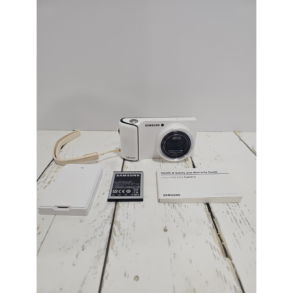 Samsung Galaxy EK-GC100 Camera Wi-Fi 4G Cellular Android v4.1 Jelly Bean - White